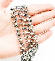 Dendrite Opal Wire Wrap Chain